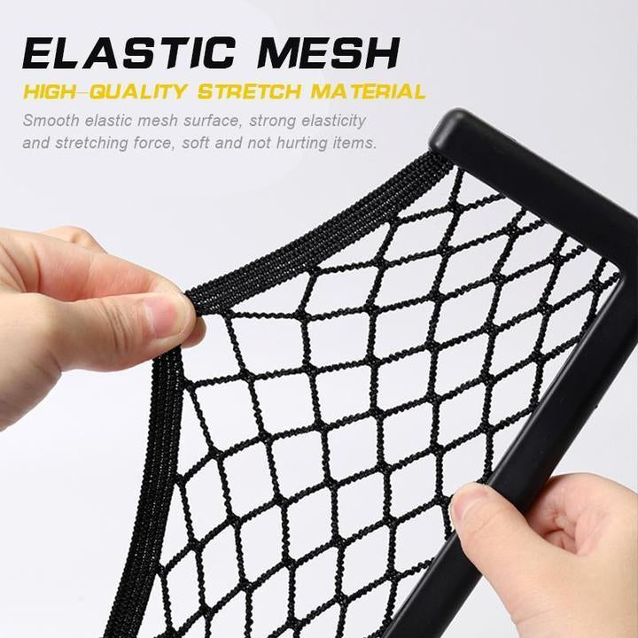 Car Storage Net - Car Net Bag - Car Net Pocket for Cellphone/Wallet/Keys/Pens and More①