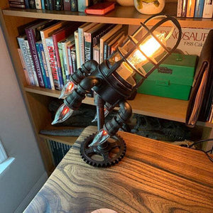 🔥Early Father's Day Hot Sale🎁- Steampunk Rocket Lamp