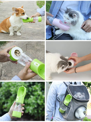 Portable Pet Water Bootle Feeder