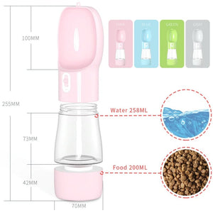 Portable Pet Water Bootle Feeder