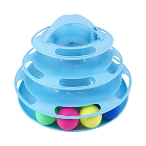 Cat Toy Tower Training Ball