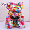 Handmade Rose Teddy Bear