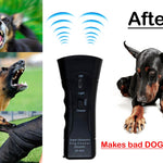 Petgentle Ultrasonic Anti Dog Barking Pet Trainer LED Light Gentle Chaser Device